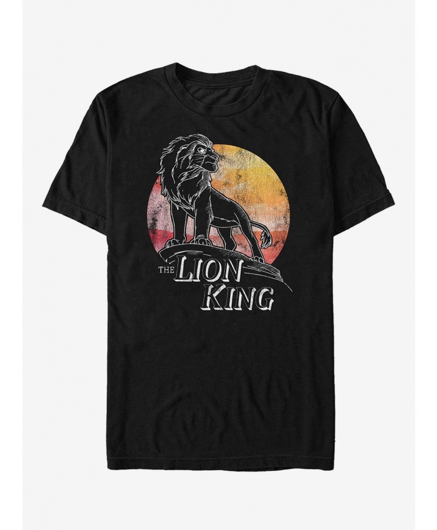 Special Disney Lion King Artistic King of Pride Lands T-Shirt $6.88 T-Shirts