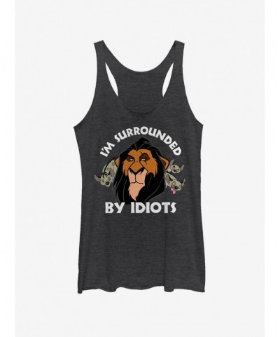 Limited Time Special Disney The Lion King Surly Scar Girls Tank $6.22 Tanks