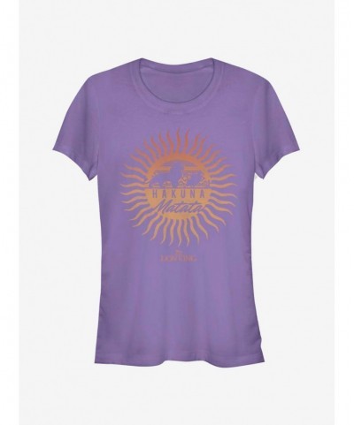 Premium Disney The Lion King Hakuna Sun Girls T-Shirt $9.96 T-Shirts