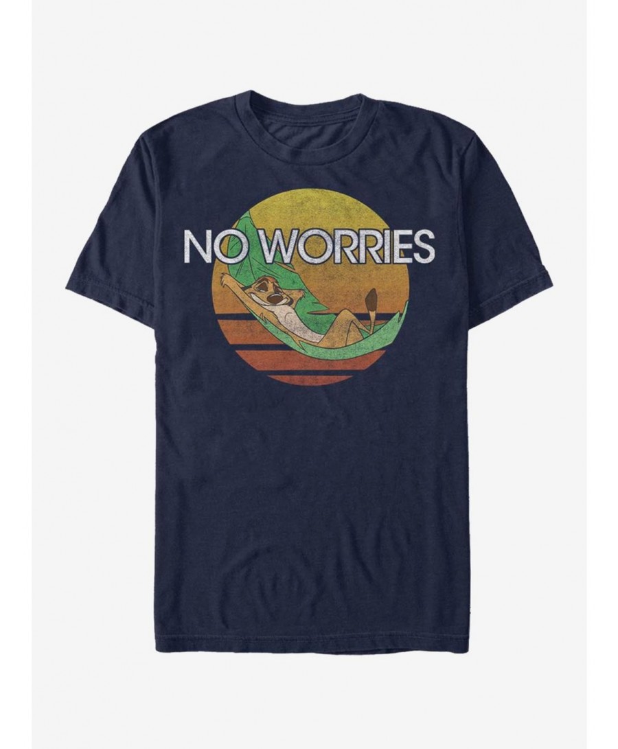 Low Price Disney The Lion King No Worries T-Shirt $8.80 T-Shirts