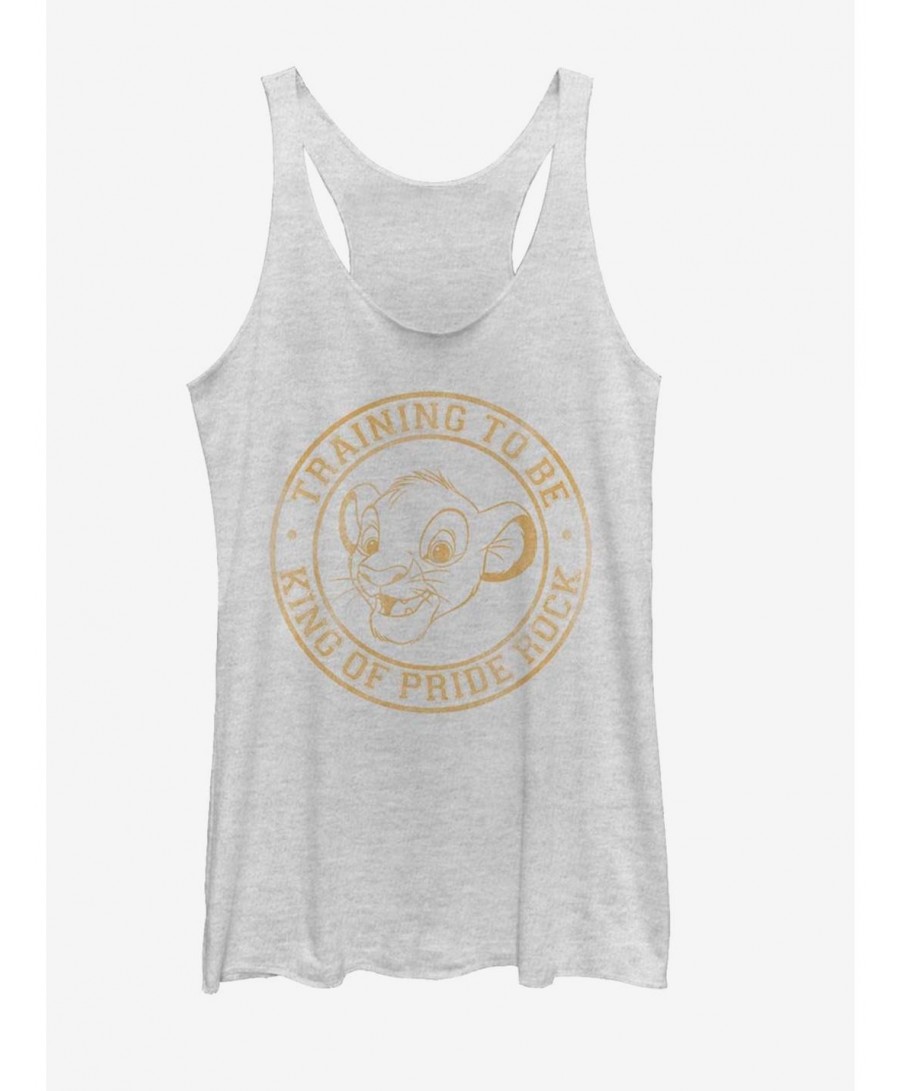 Value Item Disney The Lion King King Of Pride Rock Girls Tank $8.29 Tanks