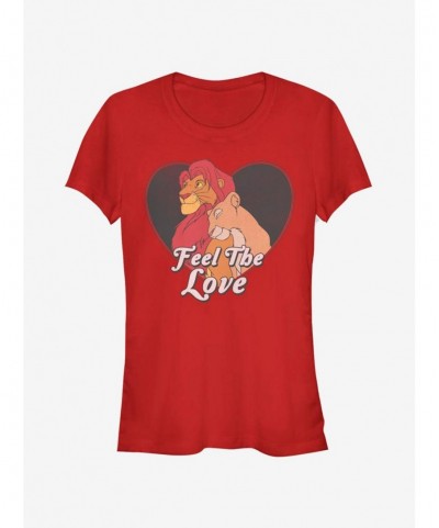 Value for Money Disney The Lion King Feel The Love Girls T-Shirt $7.37 T-Shirts