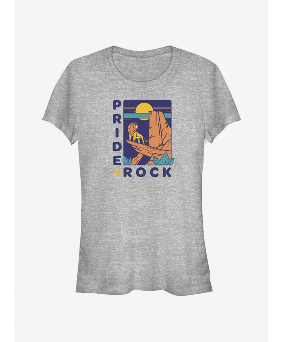 Huge Discount Disney The Lion King Pride Rock Badge Girls T-Shirt $7.17 T-Shirts