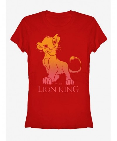 Exclusive Price Lion King Young Simba Logo Girls T-Shirt $9.76 T-Shirts