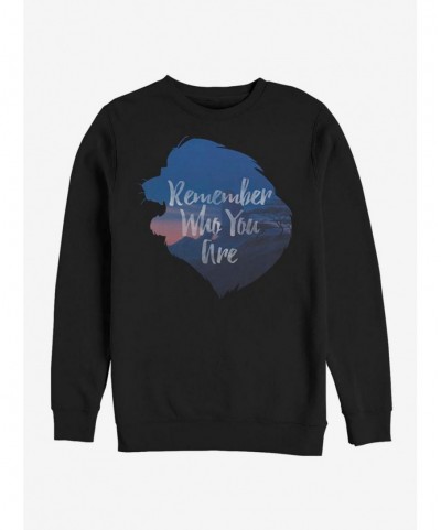 Premium Disney The Lion King Inspirational Silhouette Sweatshirt $14.17 Sweatshirts