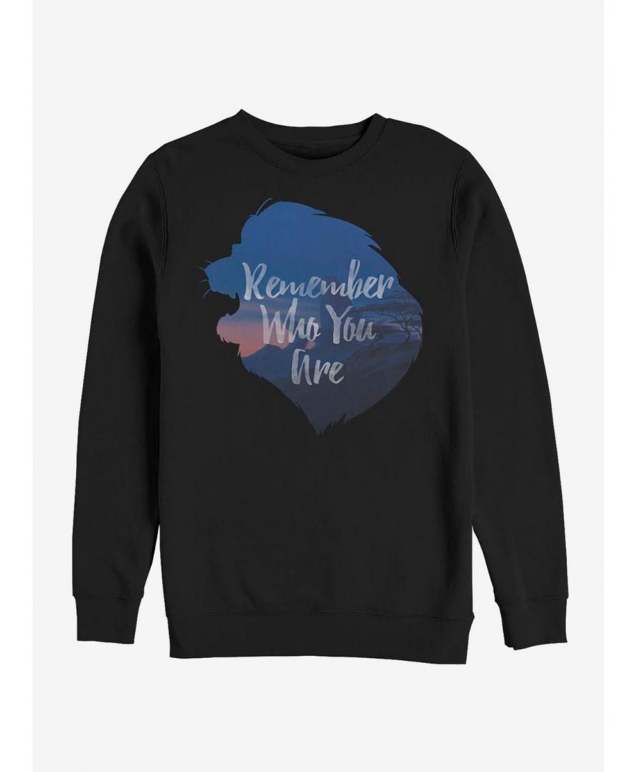 Premium Disney The Lion King Inspirational Silhouette Sweatshirt $14.17 Sweatshirts