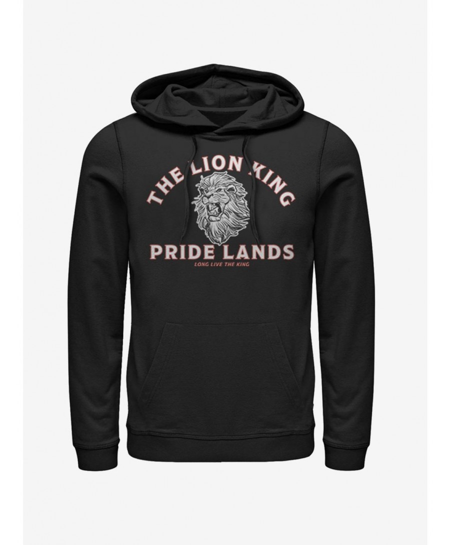 High Quality Disney The Lion King 2019 Minimal Lion King Back Hoodie $11.85 Hoodies