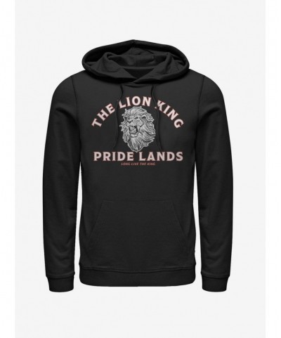 High Quality Disney The Lion King 2019 Minimal Lion King Back Hoodie $11.85 Hoodies