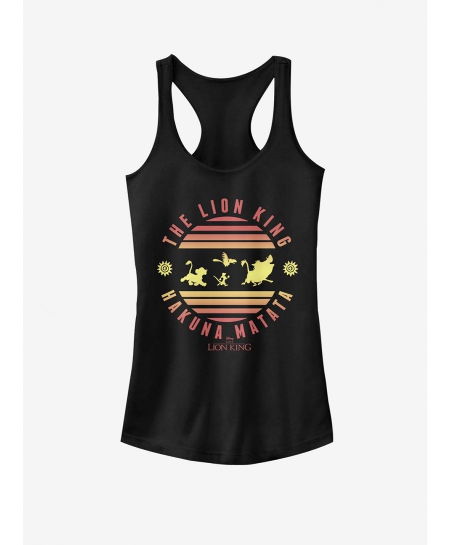 New Arrival Disney The Lion King Hakuna Circle Girls Tank $7.77 Tanks