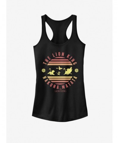 New Arrival Disney The Lion King Hakuna Circle Girls Tank $7.77 Tanks