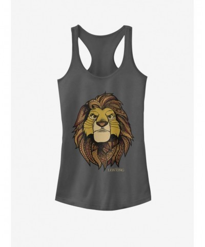 Discount Sale Disney The Lion King Africa Girls Tank $6.77 Tanks