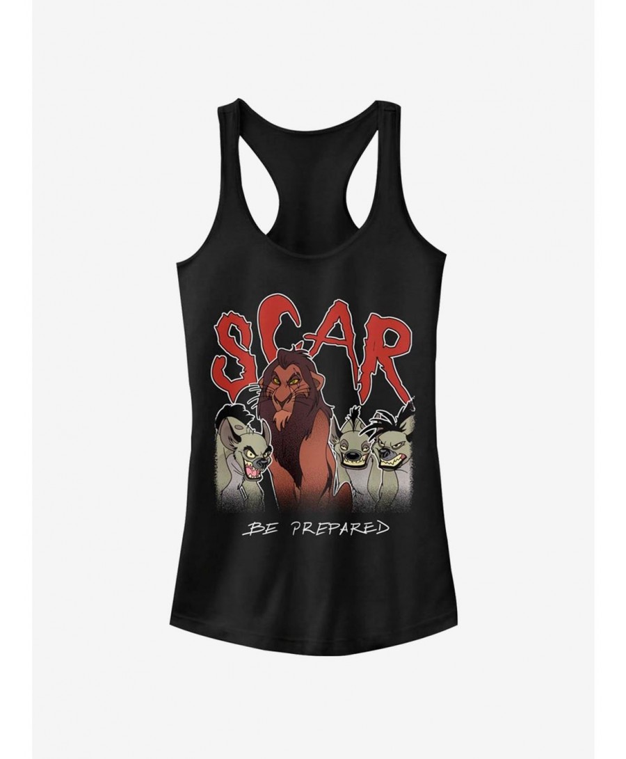 Cheap Sale Disney The Lion King Scar And The Hyenas Girls Tank $9.96 Tanks