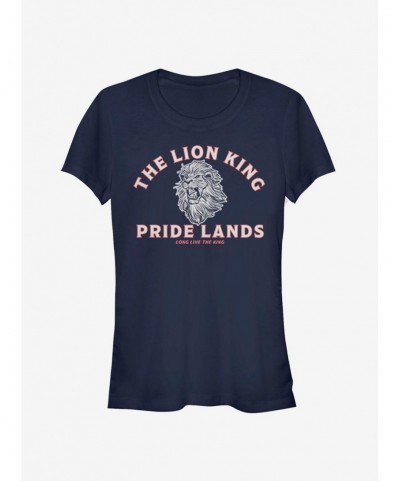 Discount Disney The Lion King 2019 Minimal Lion King Back Girls T-Shirt $6.57 T-Shirts