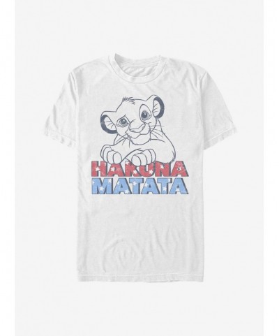 Absolute Discount Disney The Lion King America Simba T-Shirt $9.56 T-Shirts