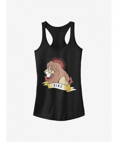 High Quality Disney The Lion King Banner Girls Tank $7.77 Tanks