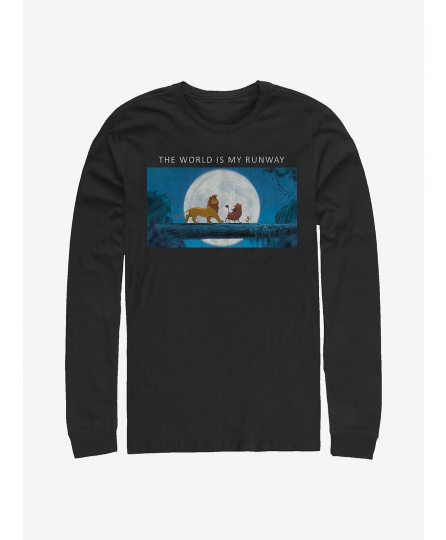 Crazy Deals Disney The Lion King Runway King Crew Sweatshirt $10.04 Sweatshirts