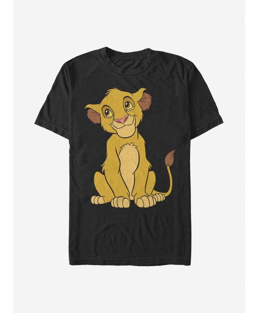 Fashion Disney The Lion King Cute Simba T-Shirt $8.41 T-Shirts