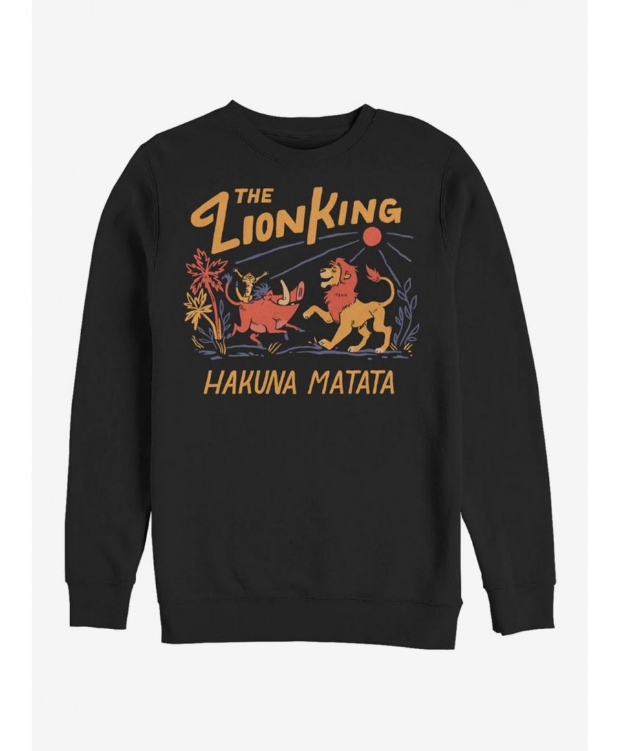 Trendy Disney The Lion King Lion Dance Sweatshirt $12.69 Sweatshirts