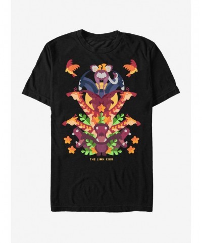 Discount Disney The Lion King Animal Tower T-Shirt $6.12 T-Shirts