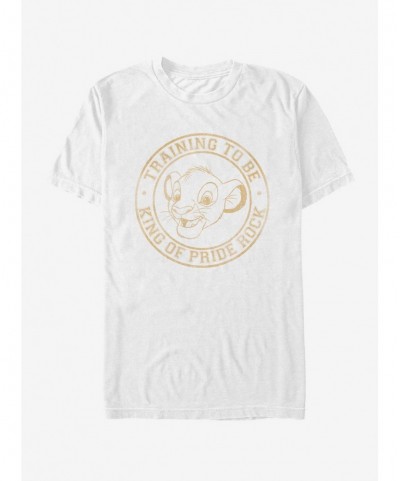 Bestselling Disney The Lion King Simba Training To Be King Of Pride Rock T-Shirt $8.99 T-Shirts