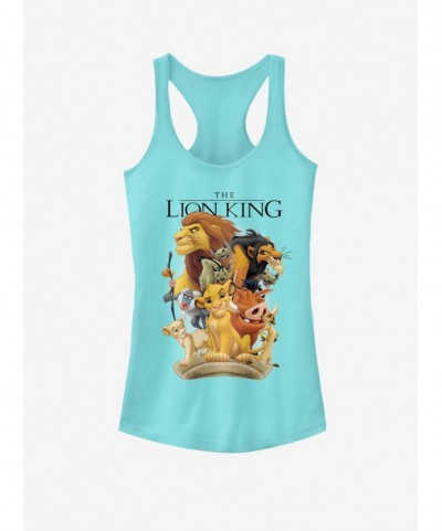 Premium Disney The Lion King Tall Cast Girls Tank $6.37 Tanks