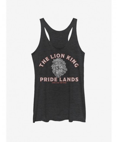 Exclusive Price Disney The Lion King 2019 Minimal Lion King Back Girls Tank $6.42 Tanks