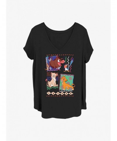 Exclusive Disney The Lion King Cubs Girls T-Shirt Plus Size $8.09 T-Shirts