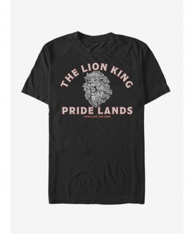 Fashion Disney The Lion King 2019 Minimal Lion King Back T-Shirt $6.12 T-Shirts