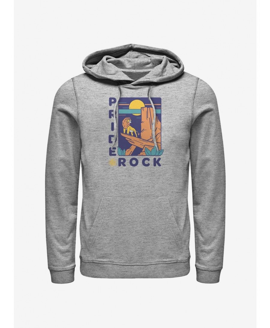 New Arrival Disney The Lion King Pride Rock Badge Hoodie $16.16 Hoodies