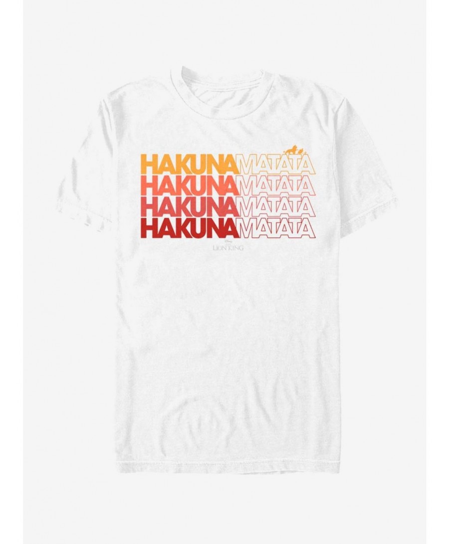 Best Deal Disney The Lion King Thanks Hakuna T-Shirt $8.60 T-Shirts