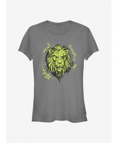 Sale Item Disney The Lion King 2019 Tribal Scar Girls T-Shirt $9.96 T-Shirts