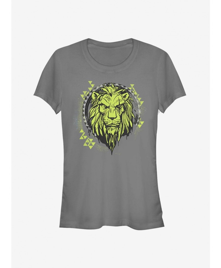 Sale Item Disney The Lion King 2019 Tribal Scar Girls T-Shirt $9.96 T-Shirts