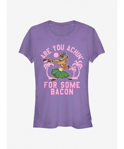 Value for Money Disney The Lion King Bacon Achin Girls T-Shirt $9.36 T-Shirts