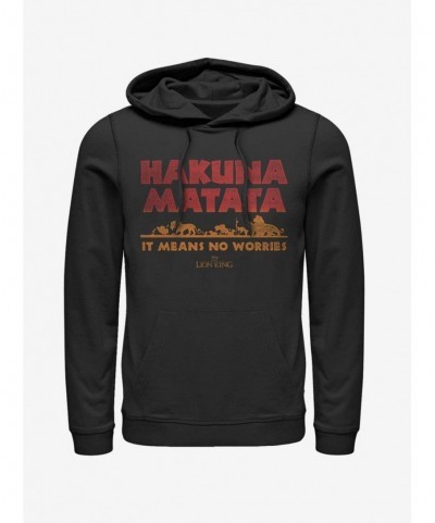 Wholesale Disney The Lion King Horizon Matata Hoodie $17.24 Hoodies