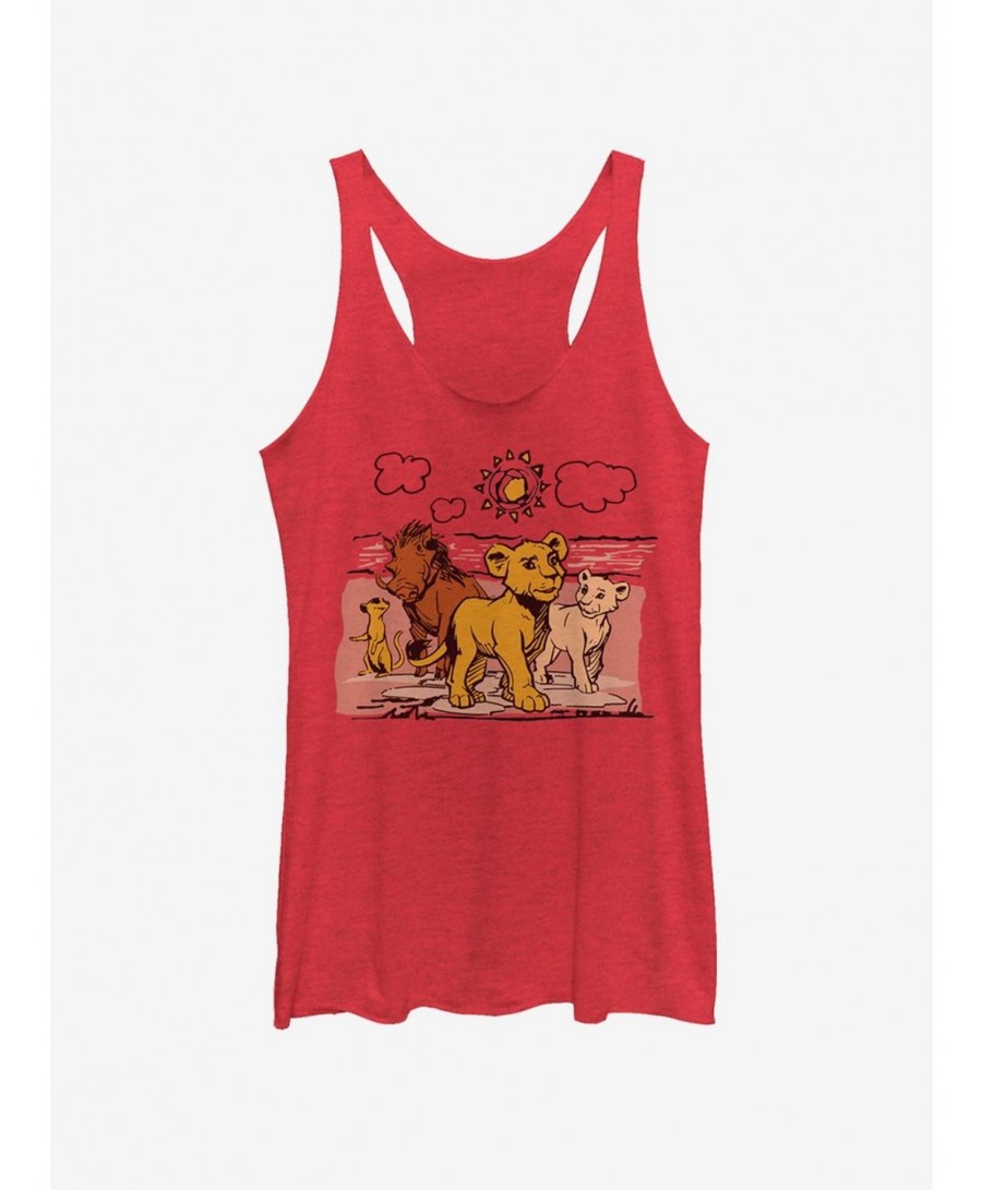 Festival Price Disney The Lion King 2019 Hakuna Group Girls Tank $7.04 Tanks