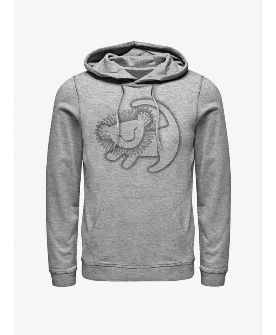 Flash Deal Disney The Lion King Cave Painting Hoodie $11.49 Hoodies