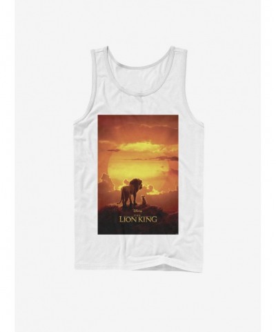 New Arrival Disney Lion King Pride Rock Poster Tank $8.76 Tanks