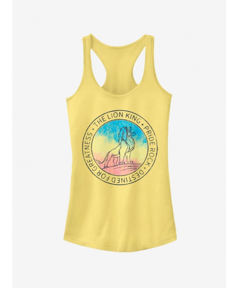 Clearance Disney The Lion King Simba Gradient Girls Tank $6.37 Tanks