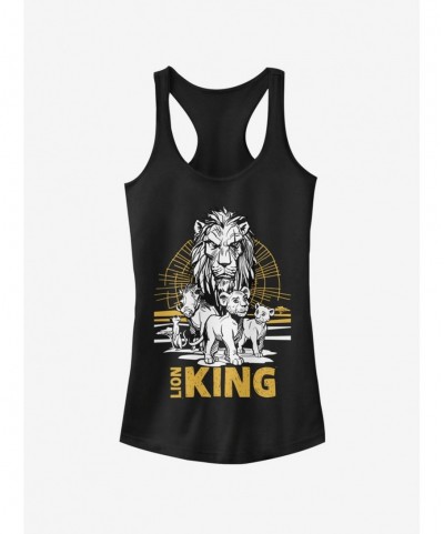 Bestselling Disney The Lion King 2019 Lion King Group Girls Tank $8.17 Tanks