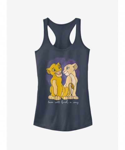 High Quality Disney The Lion King Love Will Find A Way Girls Tank $6.57 Tanks