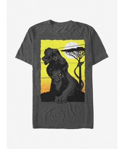 Cheap Sale Disney The Lion King Scar Hunt T-Shirt $6.69 T-Shirts