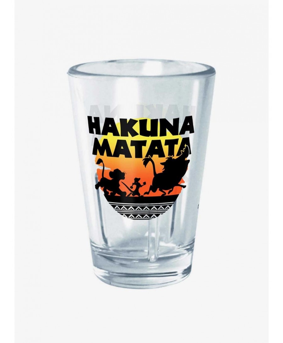 Hot Selling Disney The Lion King Sunset Hakuna Mini Glass $4.75 Glasses