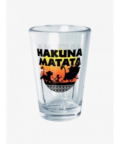 Hot Selling Disney The Lion King Sunset Hakuna Mini Glass $4.75 Glasses