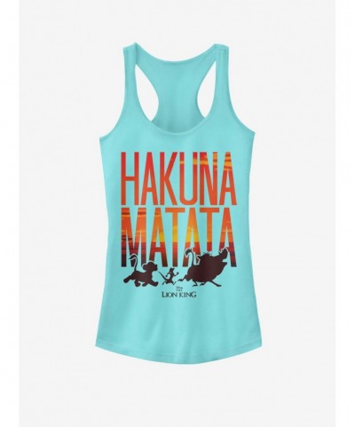 Wholesale Disney The Lion King Sunset Matata Girls Tank $6.37 Tanks