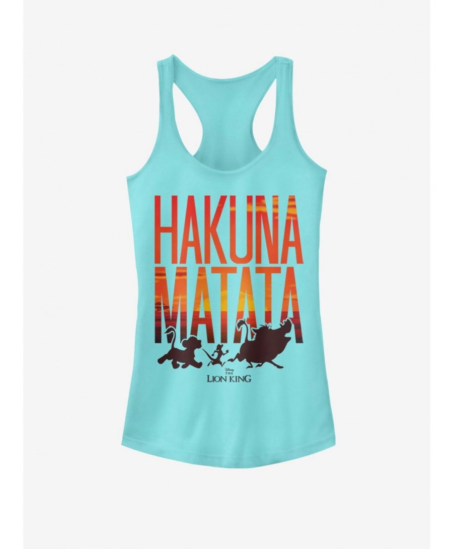 Wholesale Disney The Lion King Sunset Matata Girls Tank $6.37 Tanks