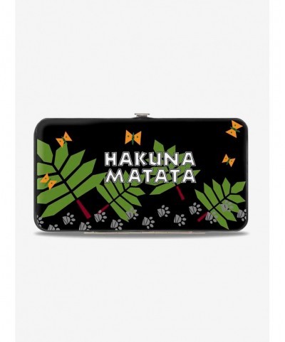 Exclusive Price Disney The Lion King Young Simba Nala Playing HAKUNA MATATA Hinge Wallet $8.24 Wallets