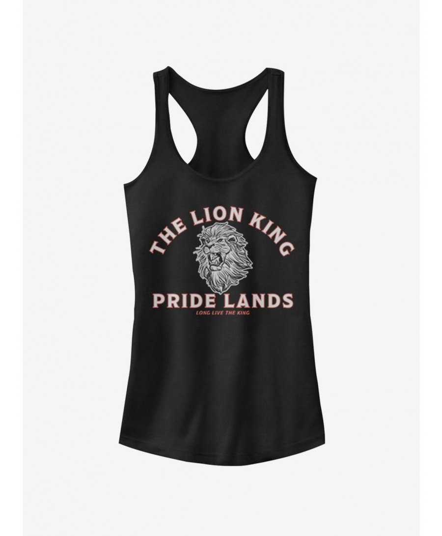 Huge Discount Disney The Lion King 2019 Minimal Lion King Back Girls Tank $7.57 Tanks