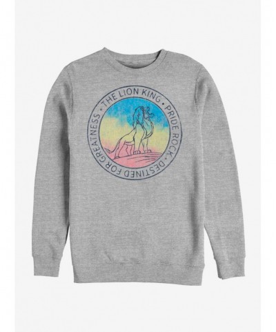 Best Deal Disney The Lion King Simba Gradient Sweatshirt $10.04 Sweatshirts