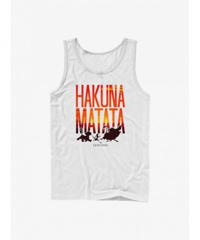 Trendy Disney The Lion King Sunset Matata Tank $7.17 Tanks