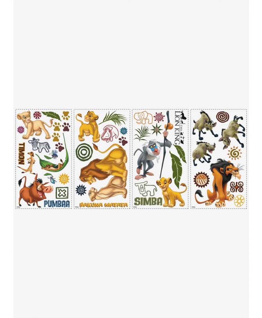 Hot Selling Disney The Lion King Peel & Stick Wall Decals $7.18 Decals